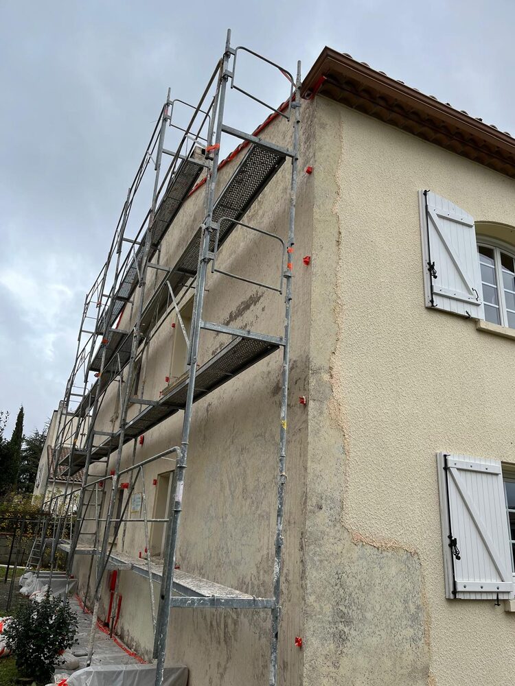 Façade et volets avant
